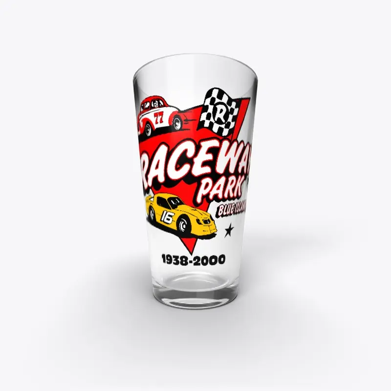 Raceway Park Pint Glass and More